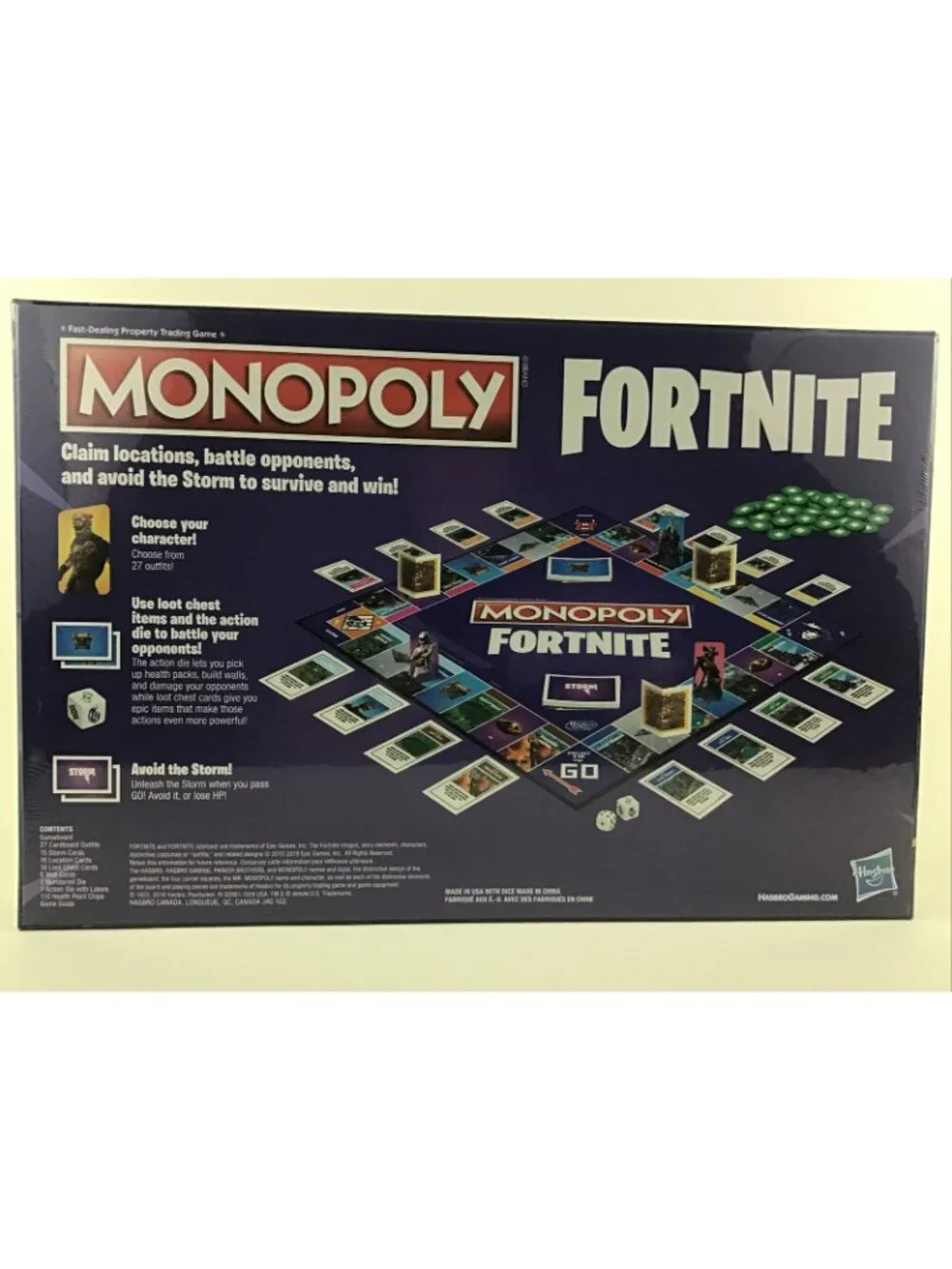 Monopoly Fortnite Edition Board Game 2018 New Sealed Property Hasbro Gaming